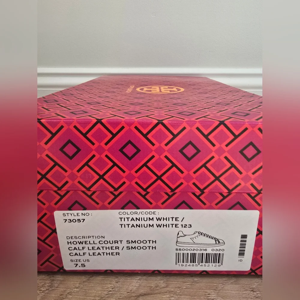 NWT • Tory Burch • Howell Court Sneakers - Picture 8 of 9